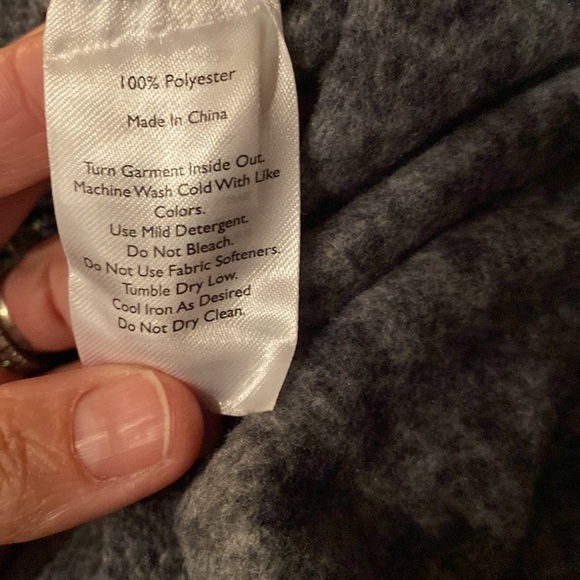 Eddie Bauer fleece 1/4 zip pullover - Picture 6 of 8